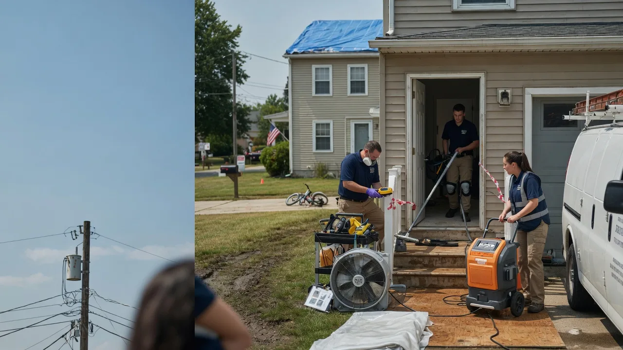 Water Damage Repair in Westover, WV near me